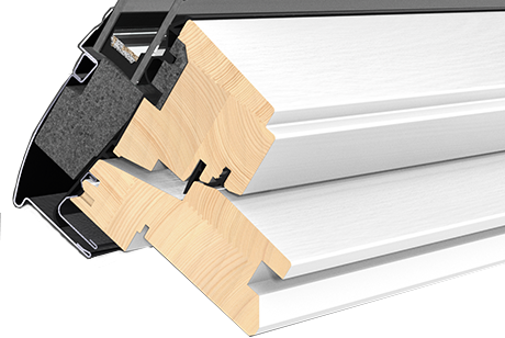 Skylight White Timber Finish 